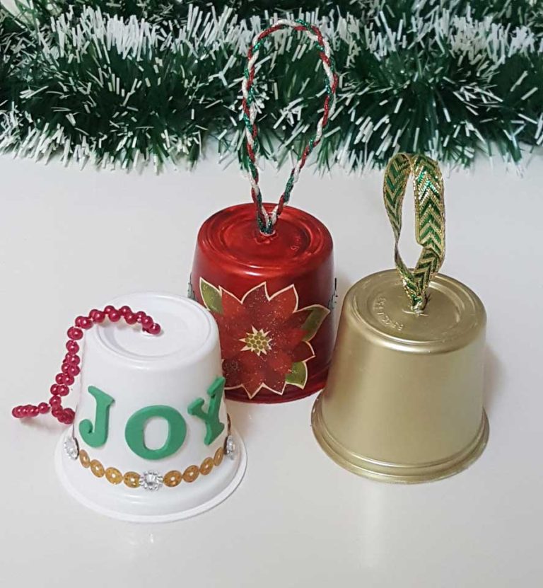 Reuse and Upcycle Cup decorations