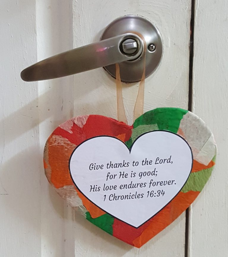 Door Hanger Thanksgiving Craft