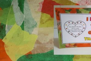 3  Adorable Tissue Paper Thanksgiving Crafts- With Free Printable