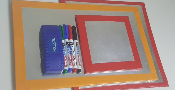 How To Make Dry Erase Board For Kids