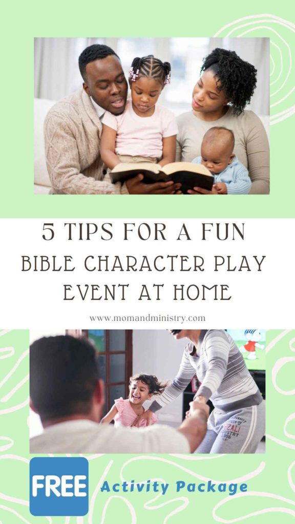 Bible Character Play Pin