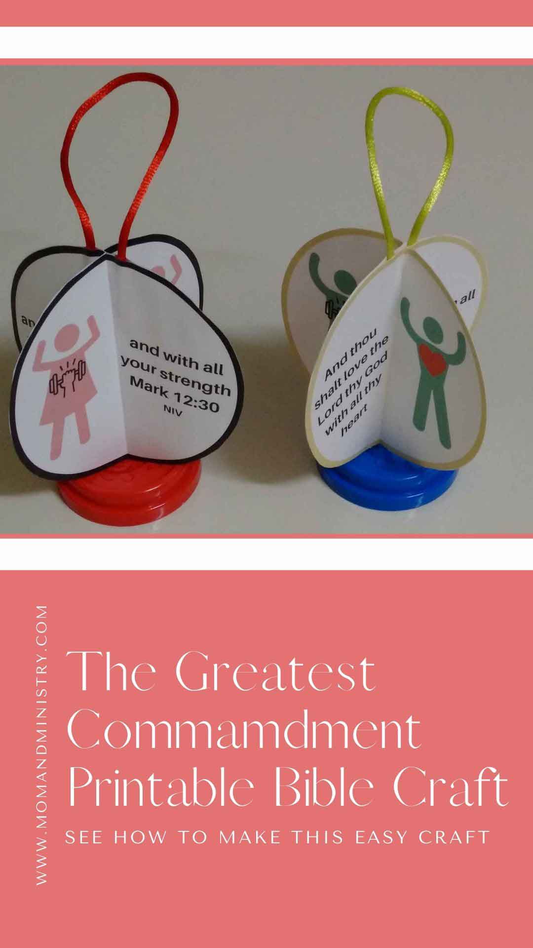 the-greatest-commandment-bible-craft-mark-13-20