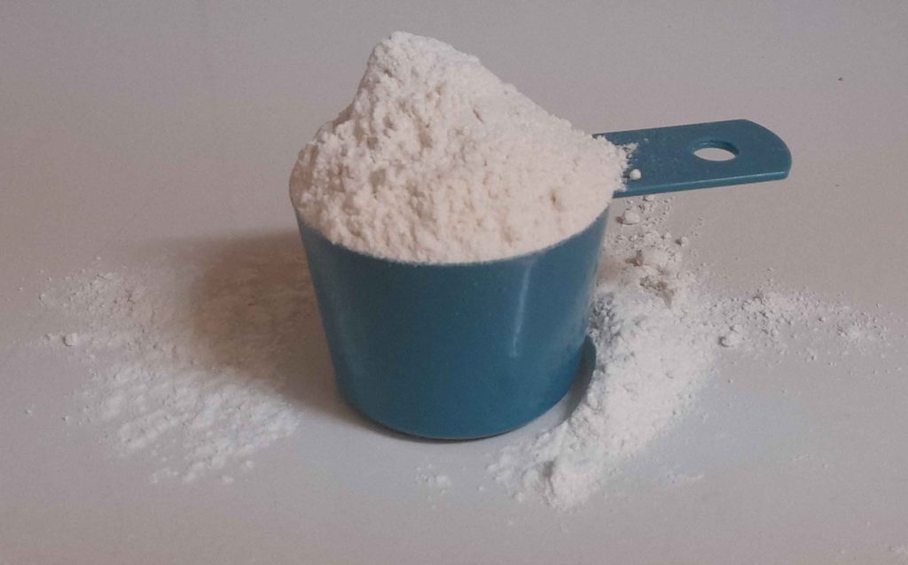 flour for homemade playdough